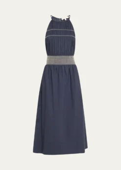 Ramy BrookMelanie High-Neck Midi Dress