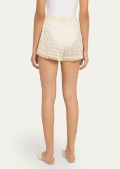 Ramy BrookMina Zig-Zag Knit Shorts