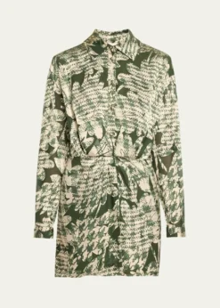 Ramy BrookPalmer Satin Mini Dress