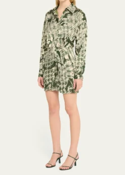 Ramy BrookPalmer Satin Mini Dress