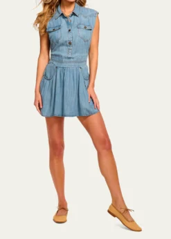 Ramy BrookPaxton Denim Mini Shirtdress