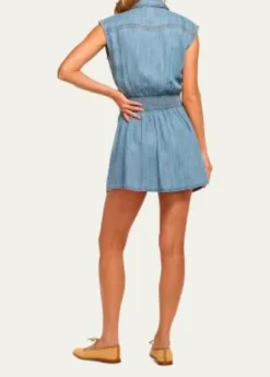 Ramy BrookPaxton Denim Mini Shirtdress