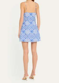 Ramy BrookPositano Addie Button-Front Mini Dress