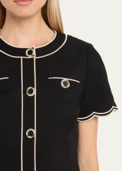 Ramy BrookSandra Scallop-Trim Top