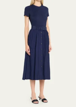 Ramy BrookSylvie Belted Midi Dress