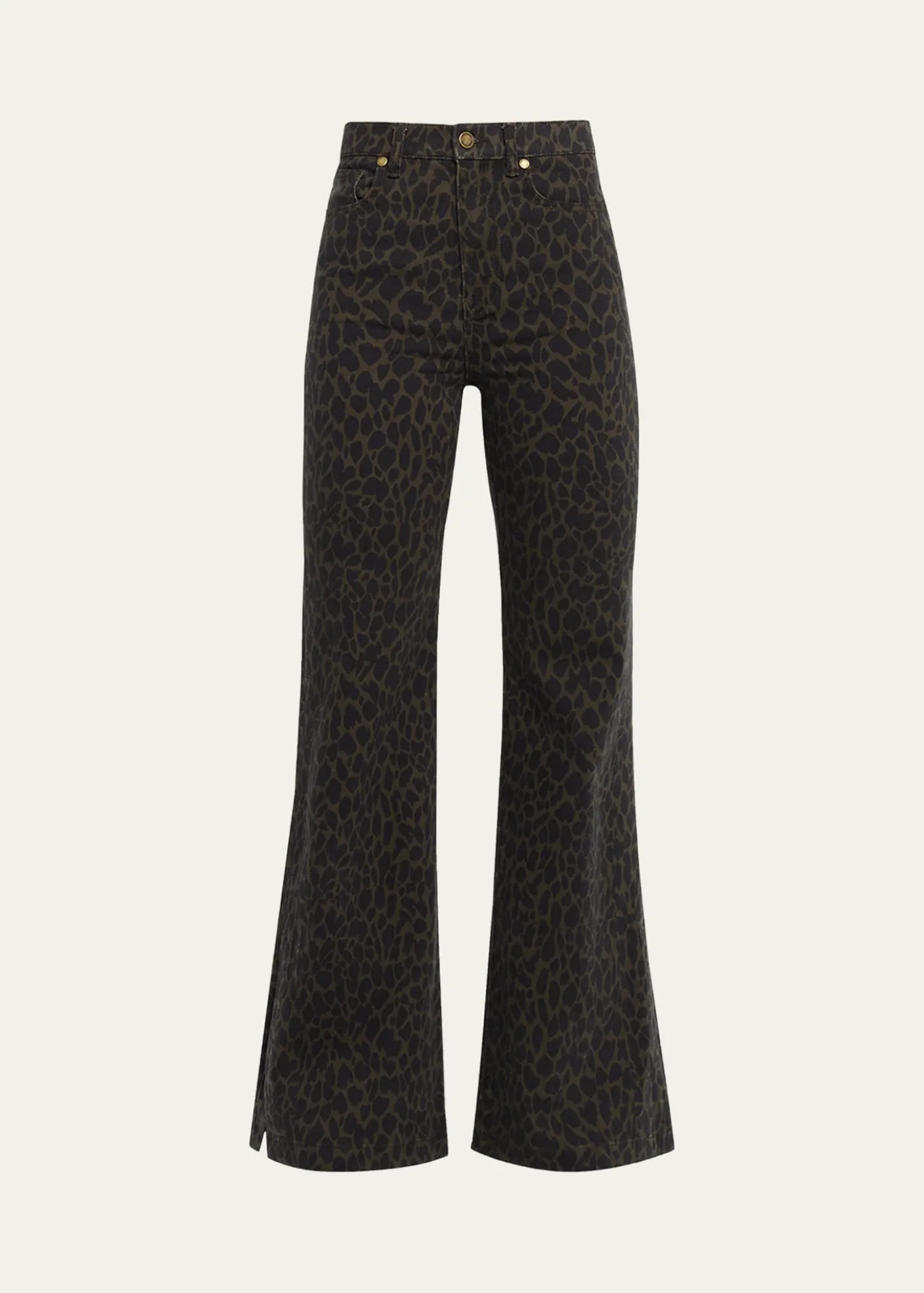 Ramy BrookTyra Printed Wide-Leg Jeans