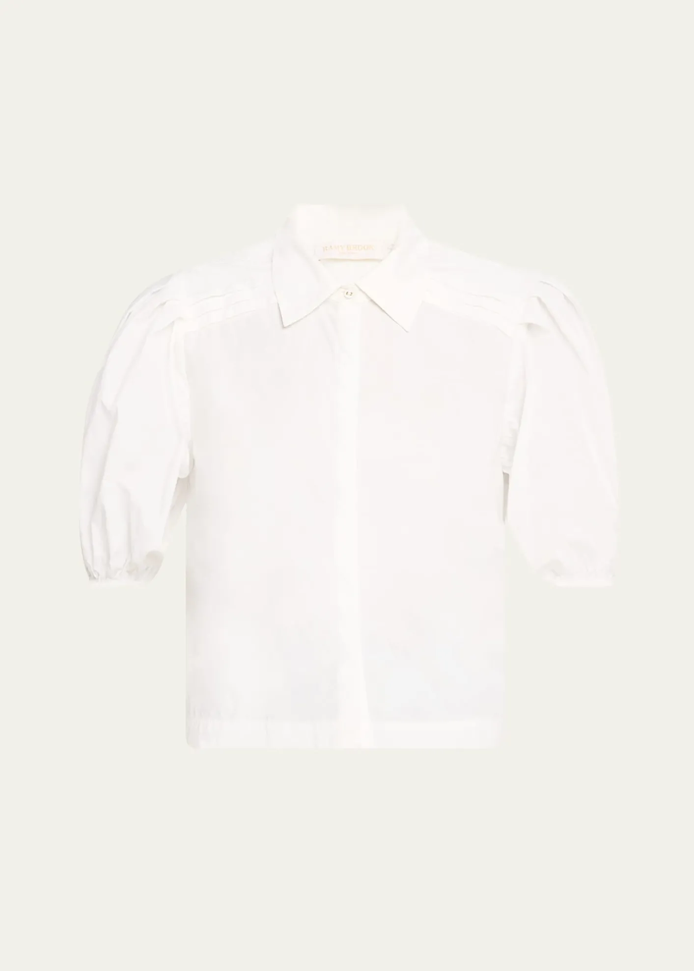 Ramy BrookValeria Puff-Sleeve Cotton Shirt