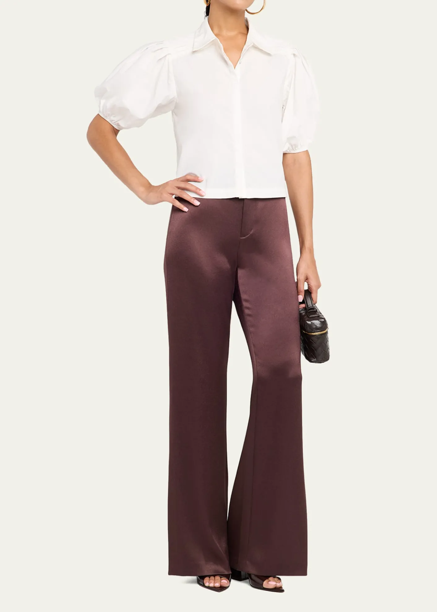 Ramy BrookValeria Puff-Sleeve Cotton Shirt