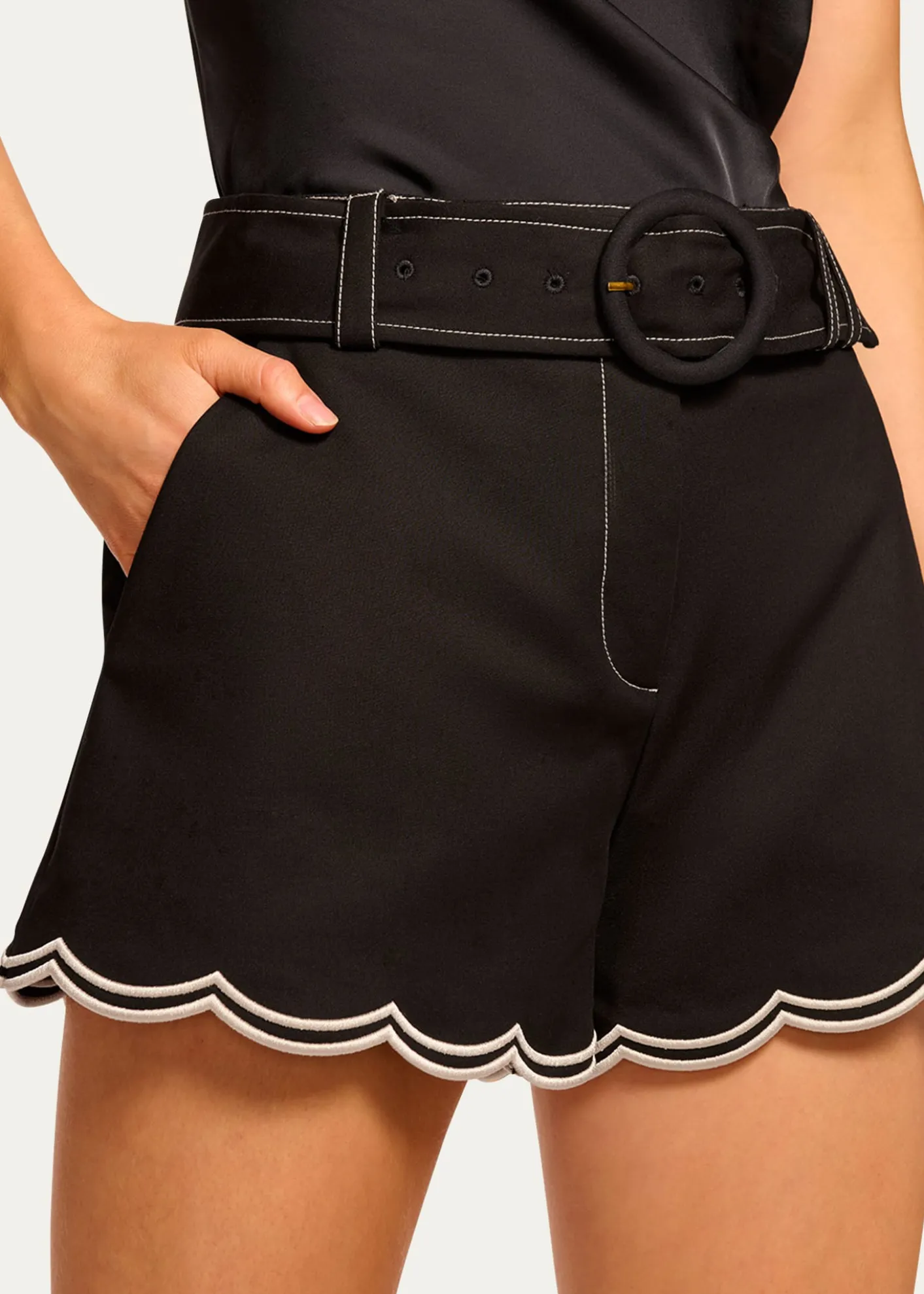 Ramy BrookVioleta Belted Shorts