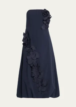 Ramy BrookZaria Floral Bubble-Hem Midi Dress