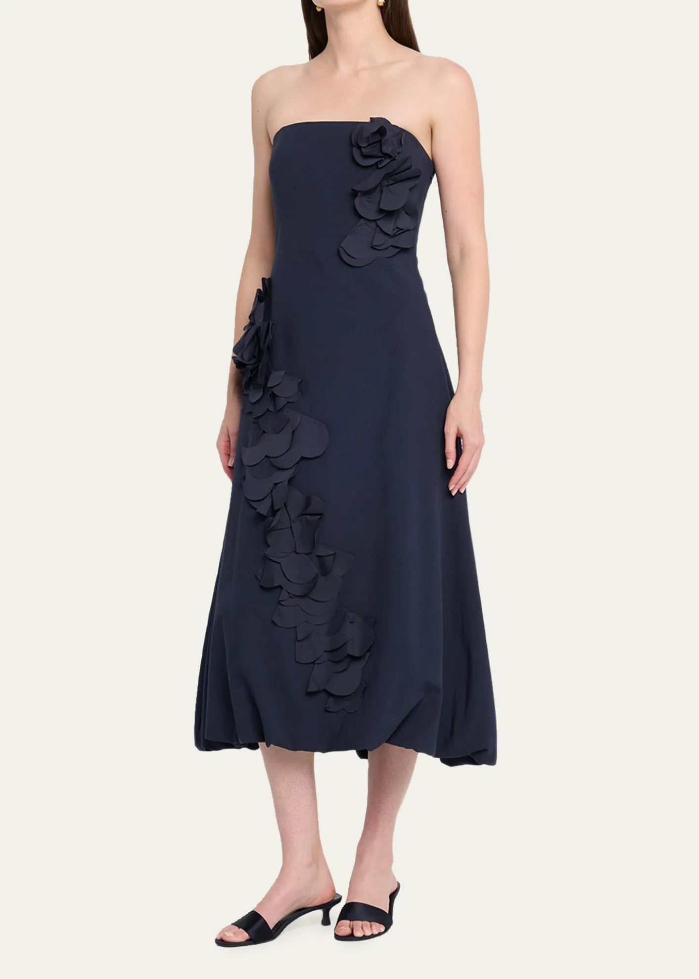 Ramy BrookZaria Floral Bubble-Hem Midi Dress