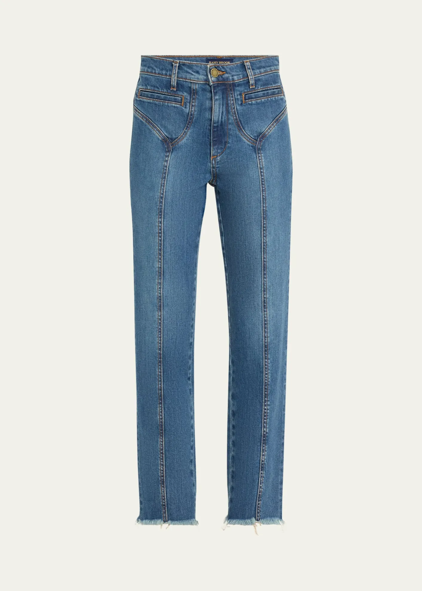 Ramy BrookZayne Straight-Leg Jeans