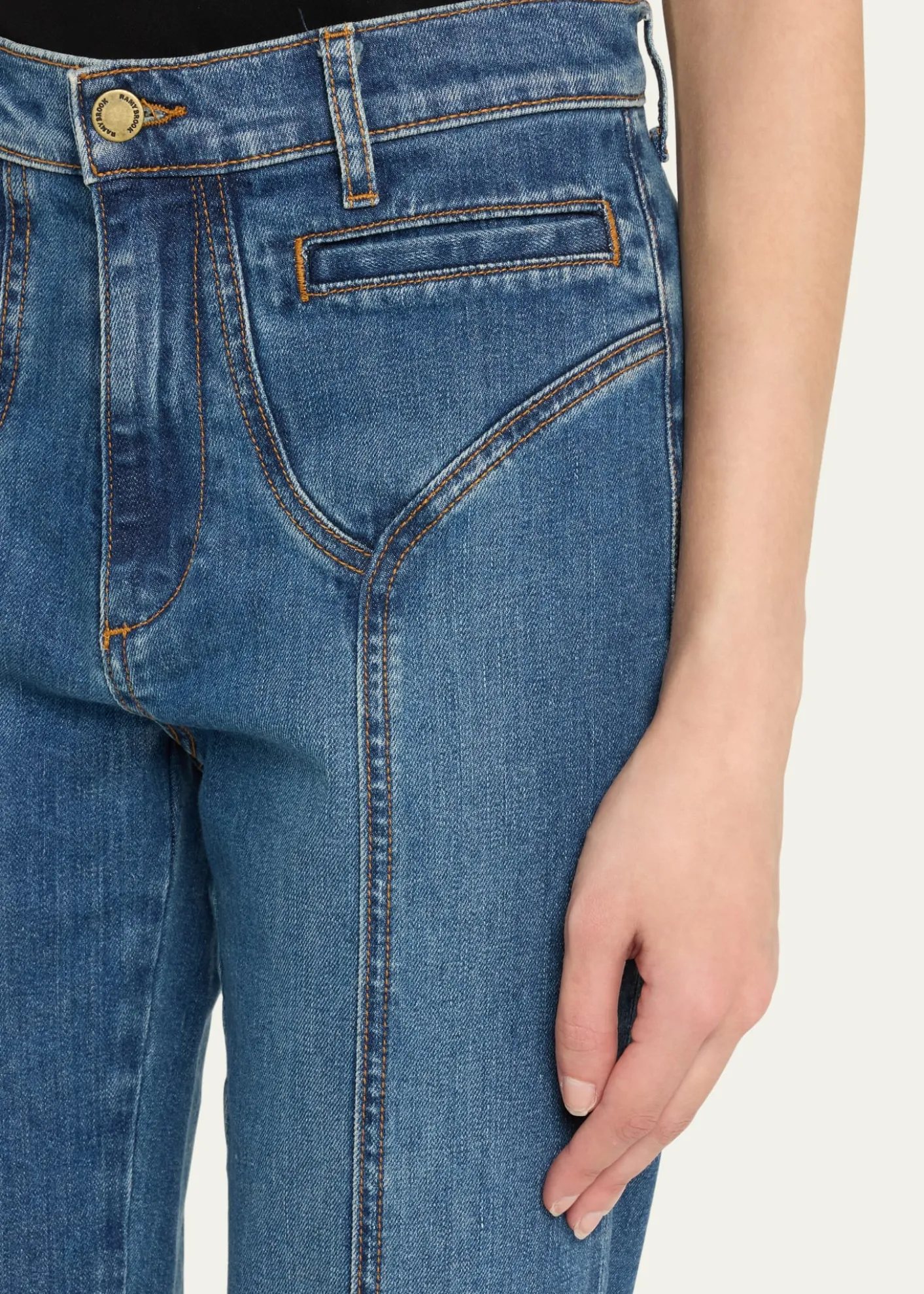 Ramy BrookZayne Straight-Leg Jeans
