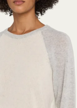 RE/DONEFeatherweight Cashmere Baseball Tee