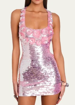 RetrofeteJoanne Sequin Mini Dress