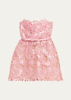 RetrofeteNovalie Strapless Lace Dress