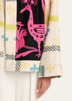 Rianna + NinaEmbroidered Kimono Jacket