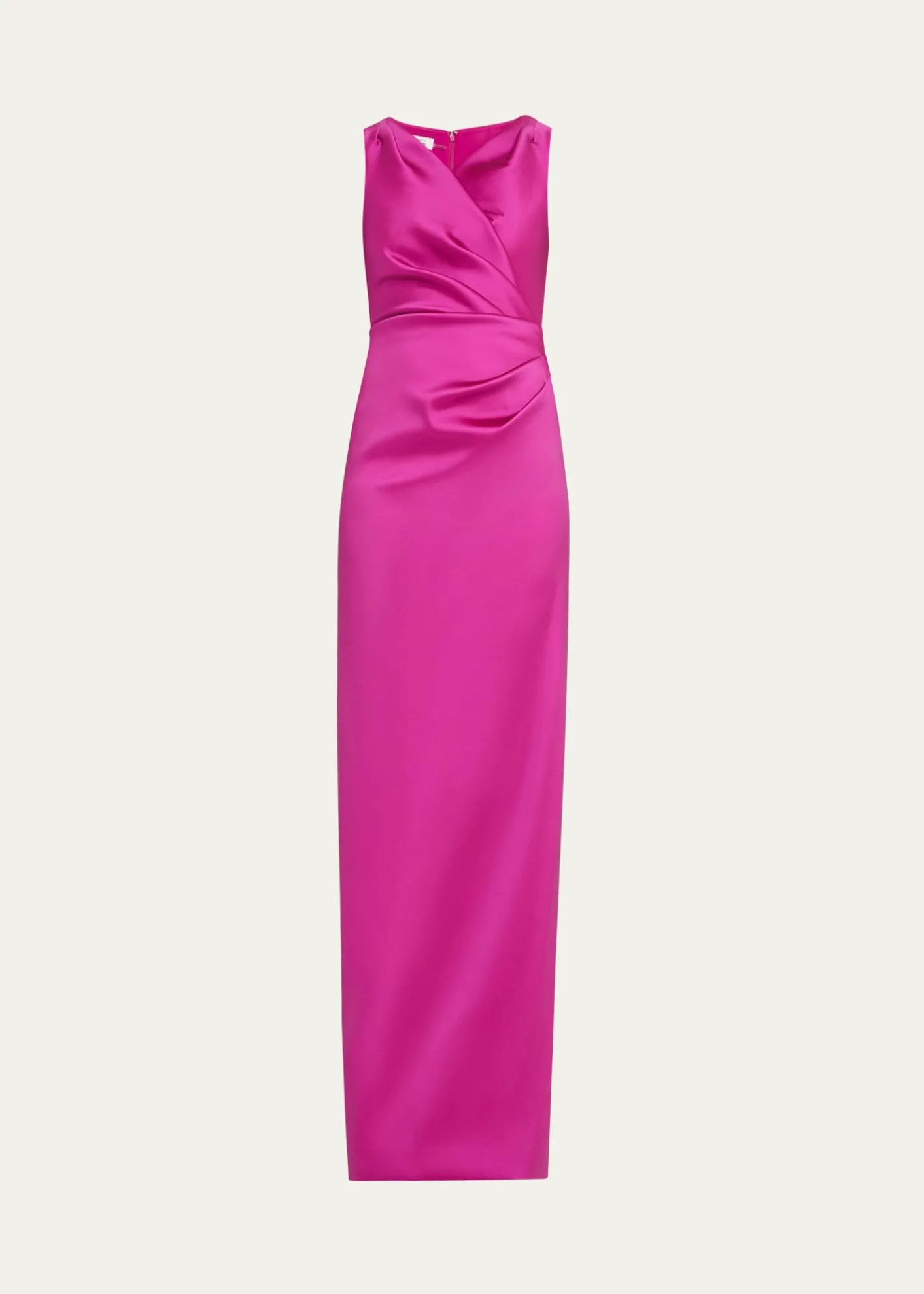 Rickie Freeman for Teri JonRuched Mikado Column Gown