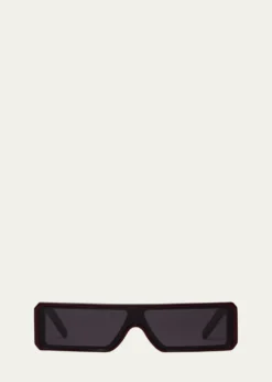 Rick OwensMen's Gethshades Rectangle Sunglasses