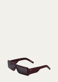 Rick OwensMen's Gethshades Rectangle Sunglasses