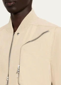 Rick OwensMen's Heizer Flight Blomber Jacket