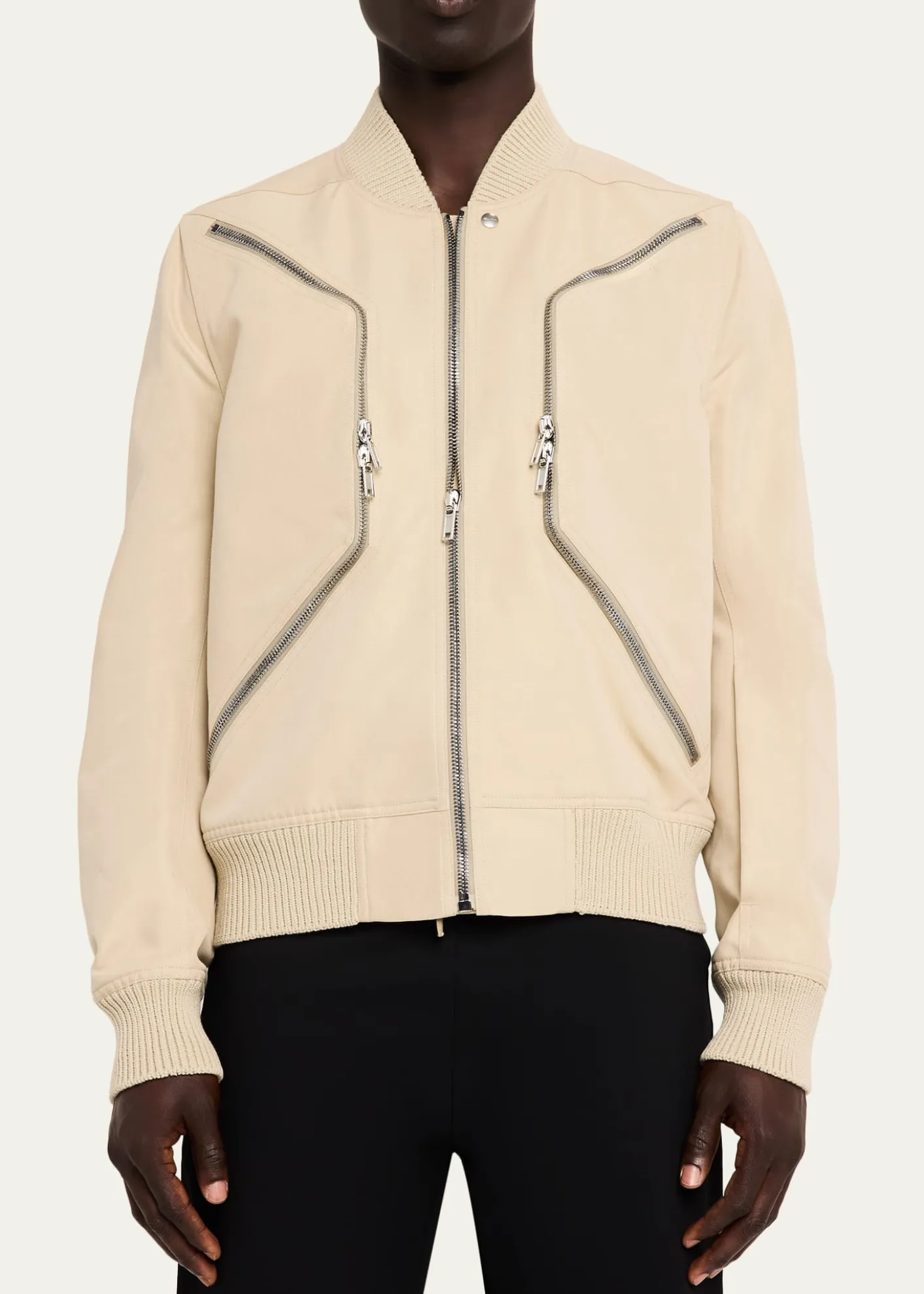 Rick OwensMen's Heizer Flight Blomber Jacket