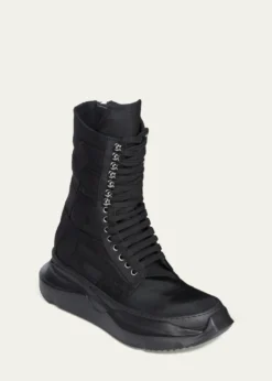 Rick OwensMen's Low Army Abstract Combat Boots