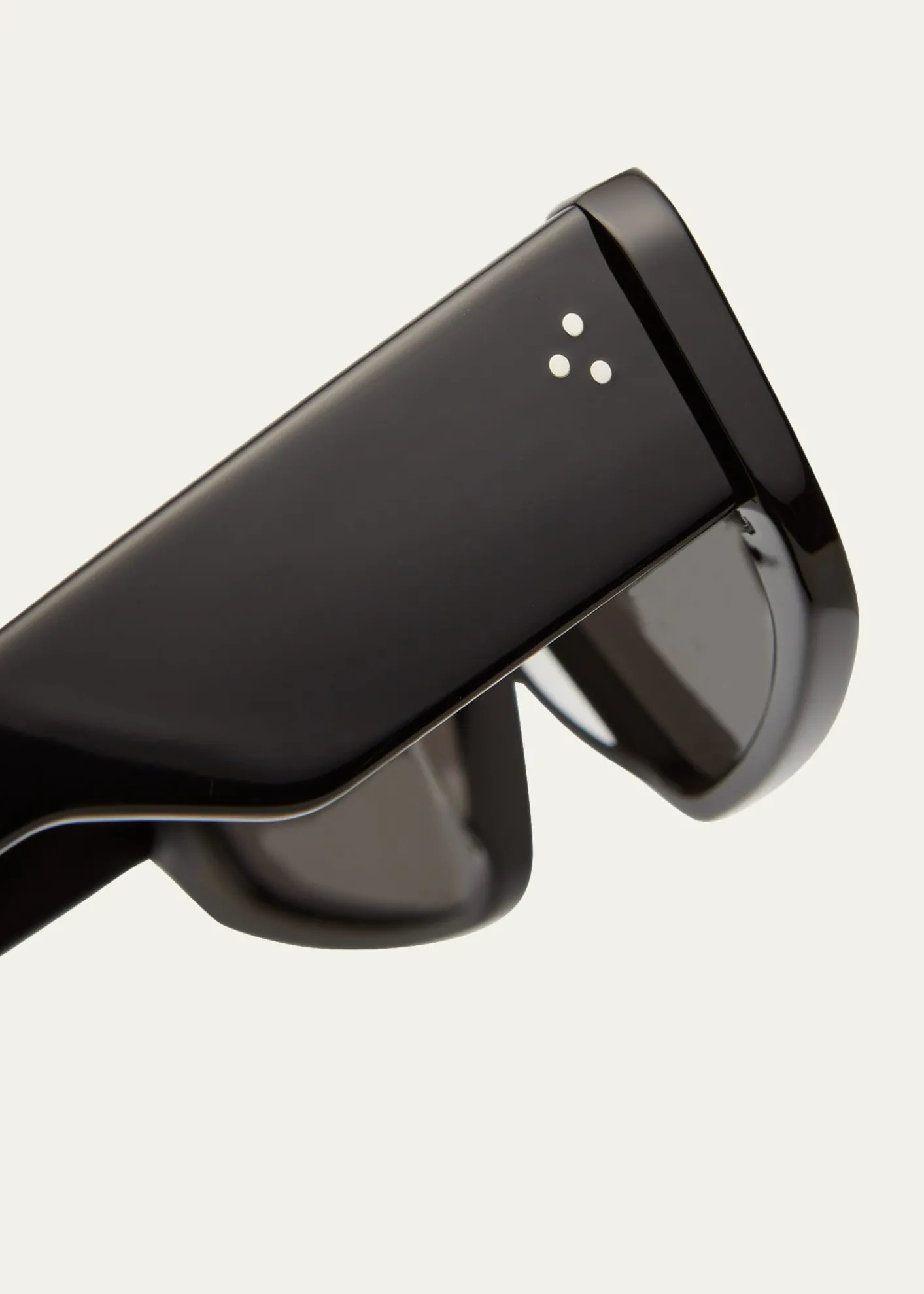 Rick OwensMen's Performa Flat-Top Shield Sunglasses