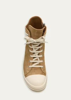 Rick OwensMen's Sneaks Suede High-Top Sneakers