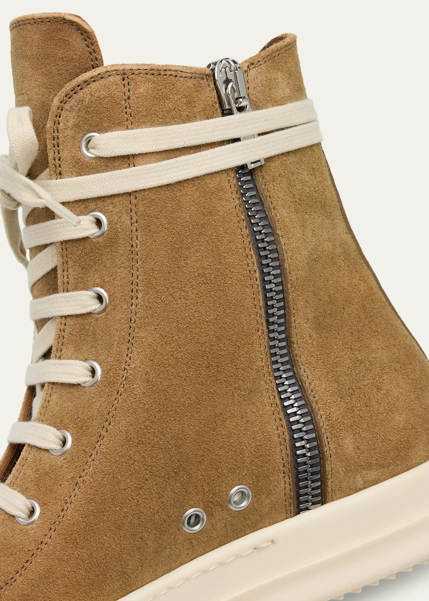 Rick OwensMen's Sneaks Suede High-Top Sneakers