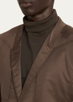 Rick OwensSlim-Fit Cotton Blazer