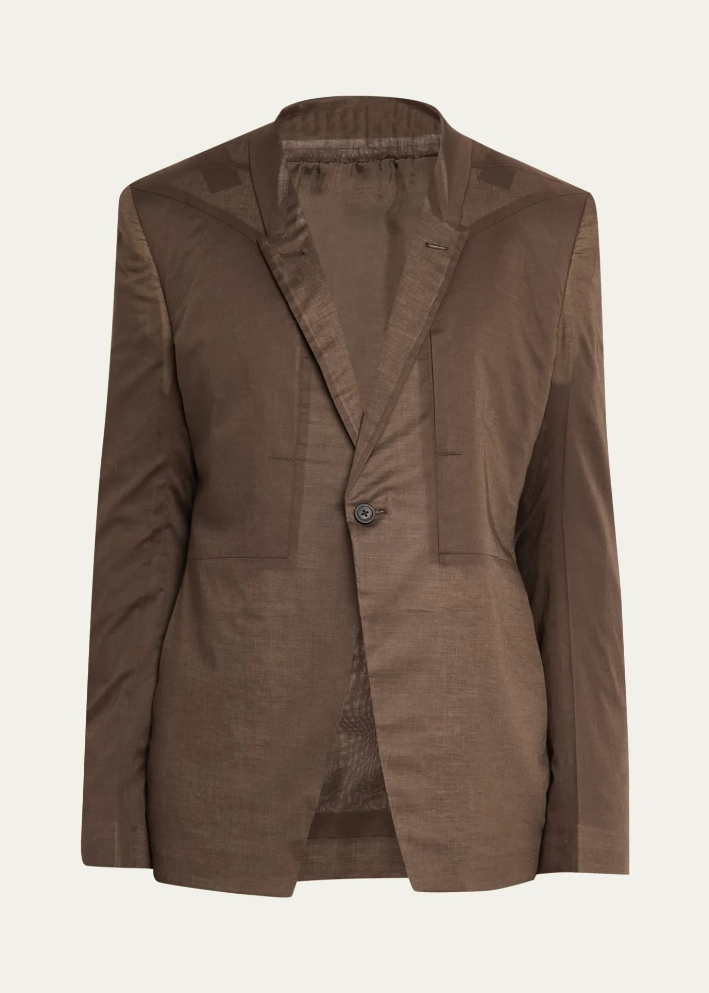 Rick OwensSlim-Fit Cotton Blazer