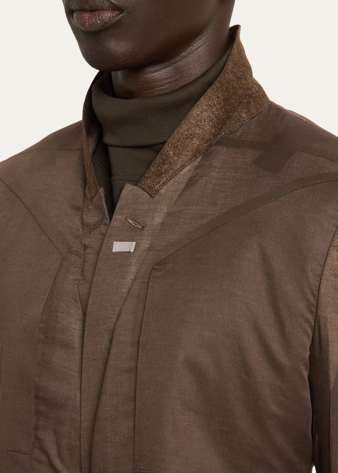 Rick OwensSlim-Fit Cotton Blazer
