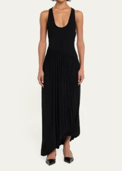 Ronny KoboMeyer Racerback Knit High-Low Maxi Dress