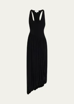 Ronny KoboMeyer Racerback Knit High-Low Maxi Dress