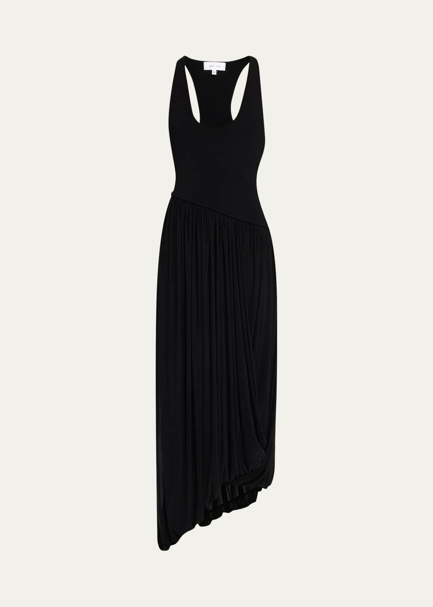 Ronny KoboMeyer Racerback Knit High-Low Maxi Dress