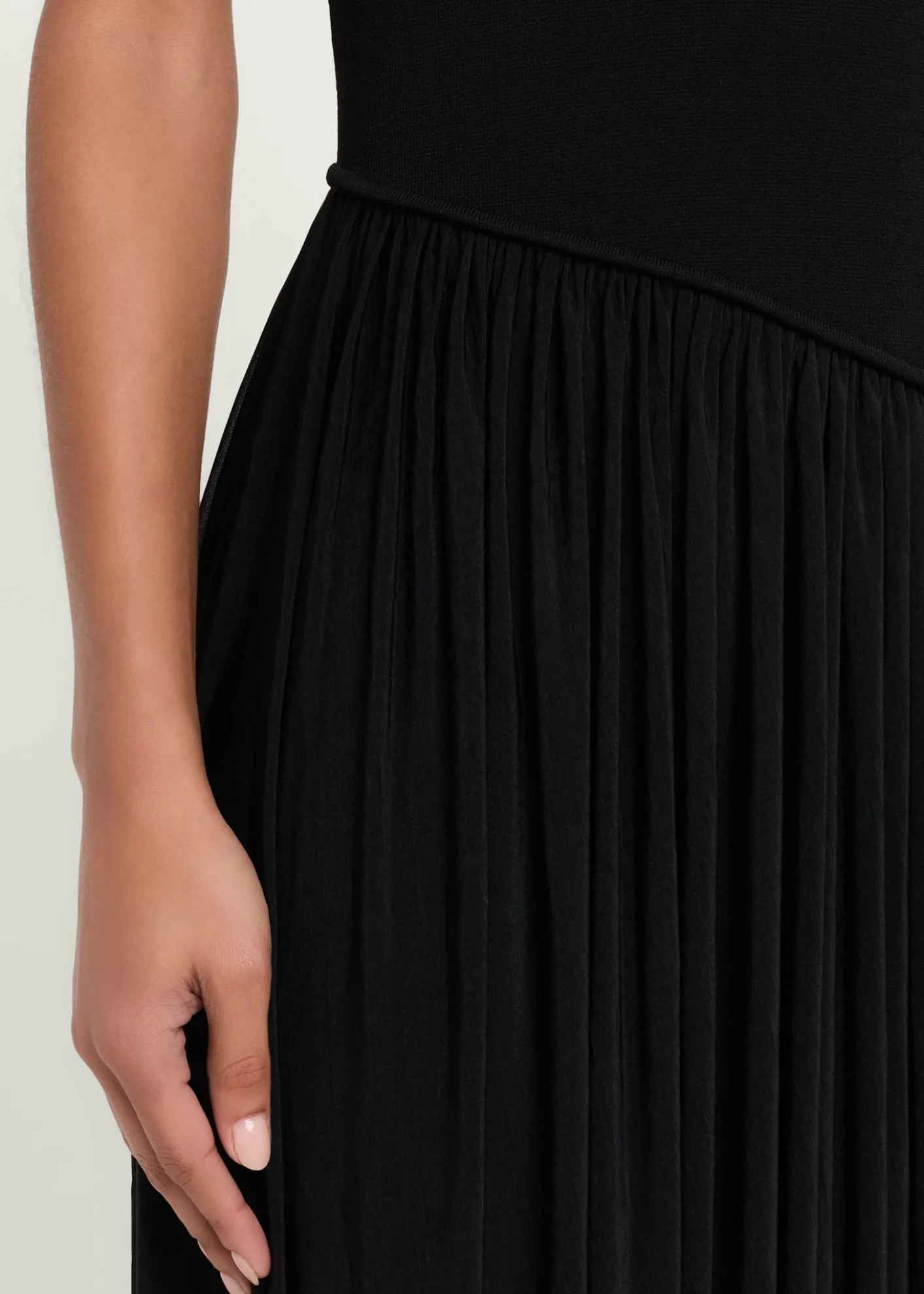 Ronny KoboMeyer Racerback Knit High-Low Maxi Dress