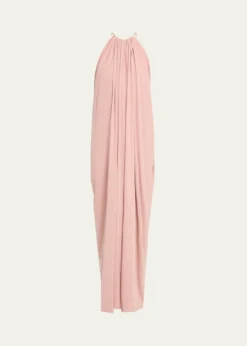 Ronny KoboRhodes Draped Jersey Halter Maxi Dress