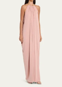 Ronny KoboRhodes Draped Jersey Halter Maxi Dress