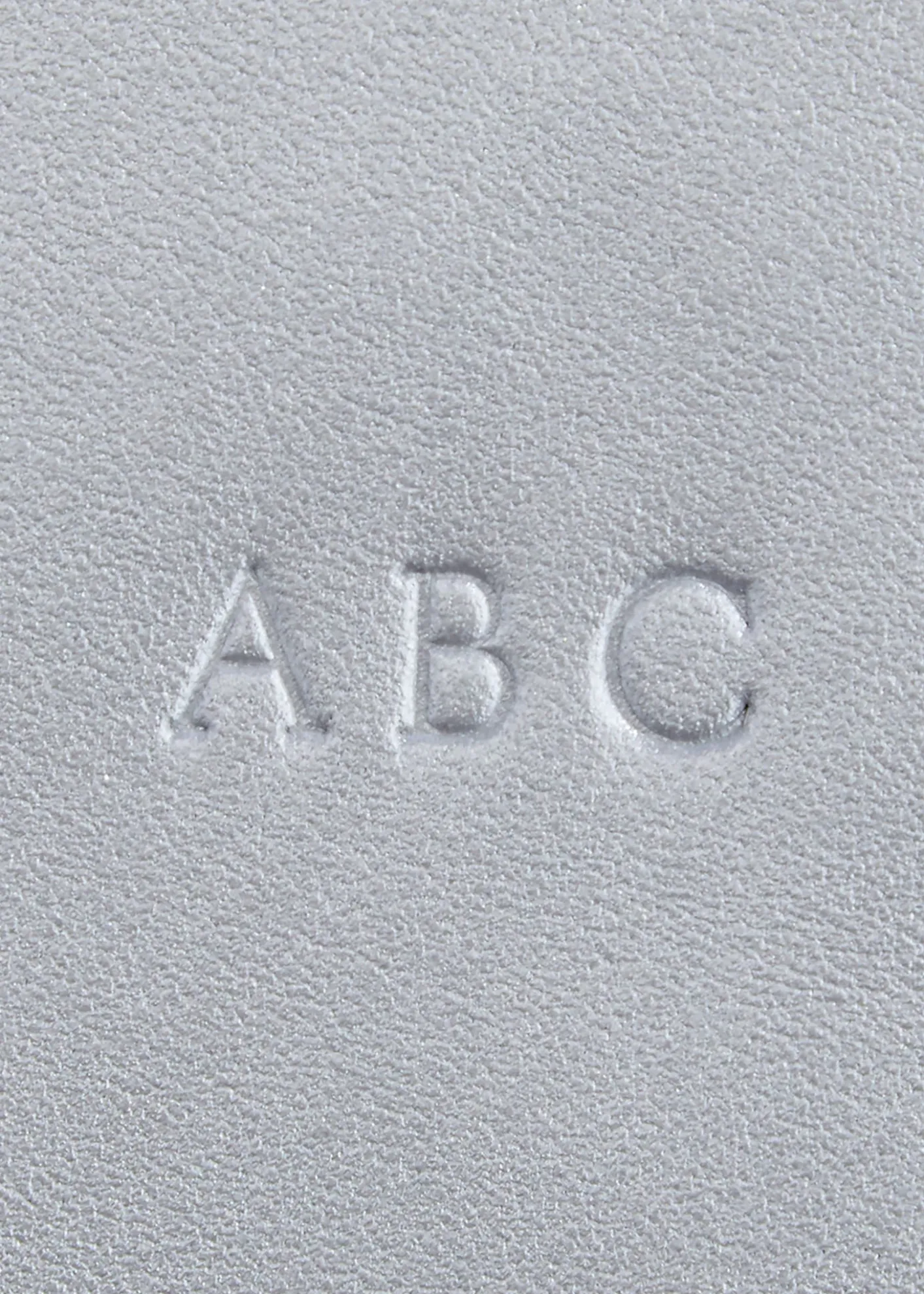 ROYCE New YorkMonogrammed Zippered Leather Credit Card Case, Personalized