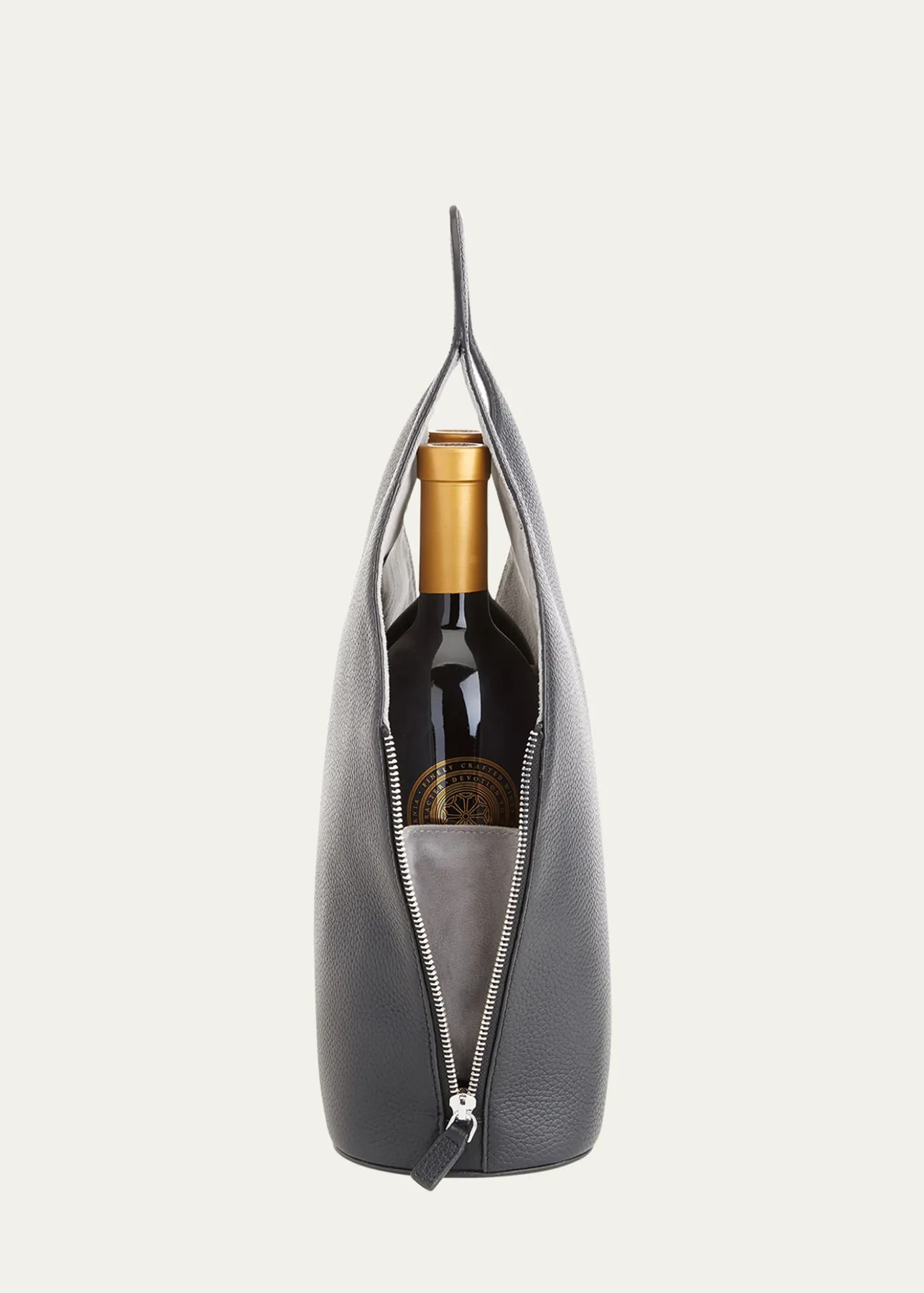 ROYCE New YorkPersonalized Leather Double Wine Champagne Carrying Case