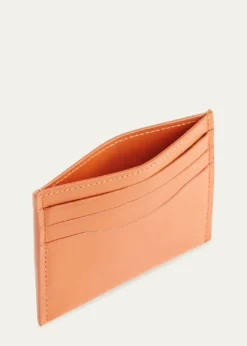 ROYCE New YorkPersonalized Leather RFID-Blocking Minimalist Card Case