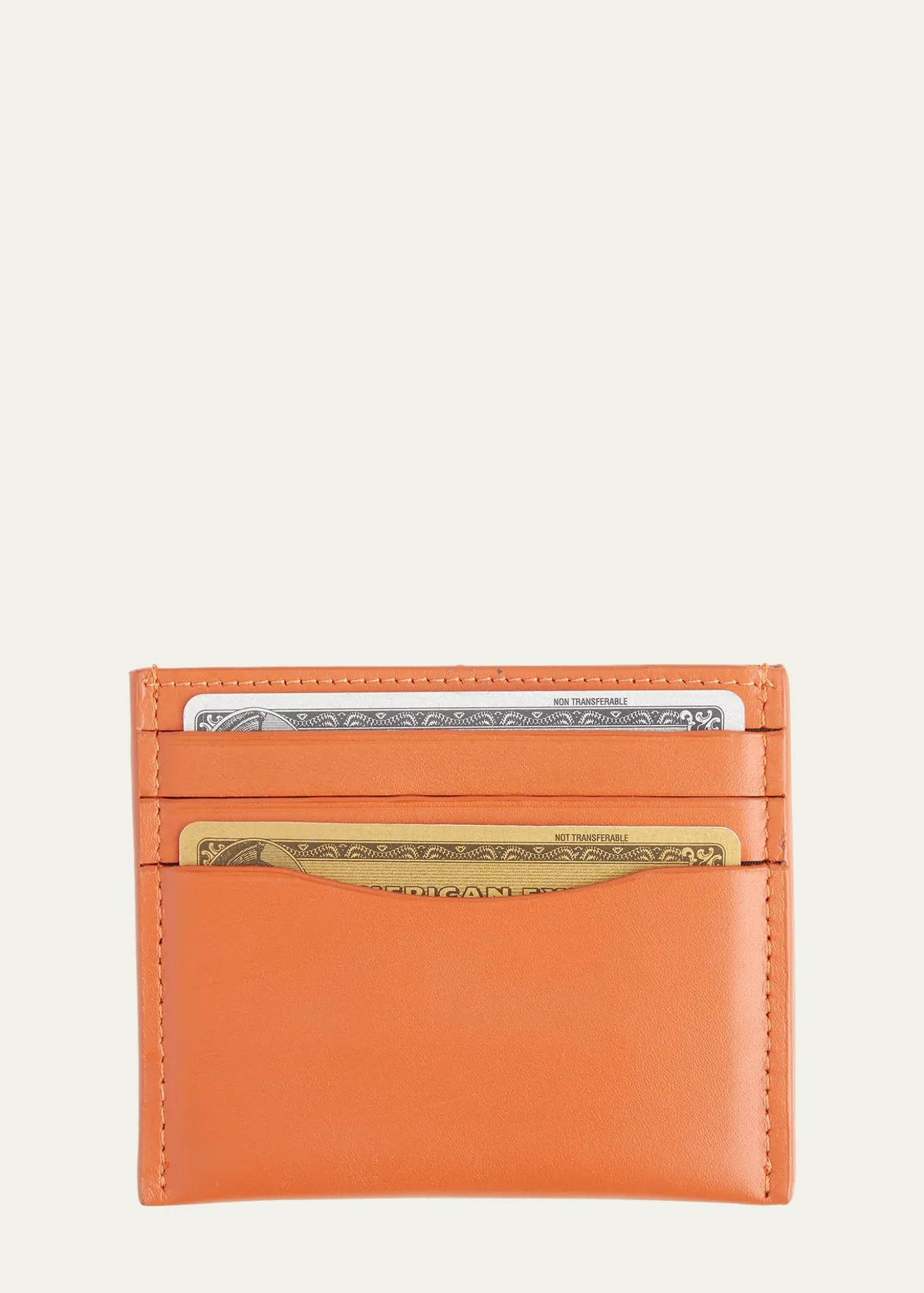 ROYCE New YorkPersonalized Leather RFID-Blocking Minimalist Card Case