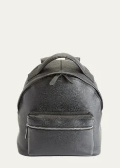 ROYCE New YorkPersonalized Leather Travel Backpack