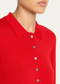 RUADHDea Slim-Fit Wool Knit Polo