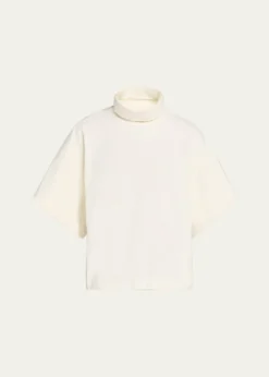 RUADHOrbital Mock-Neck Short-Sleeve T-Shirt