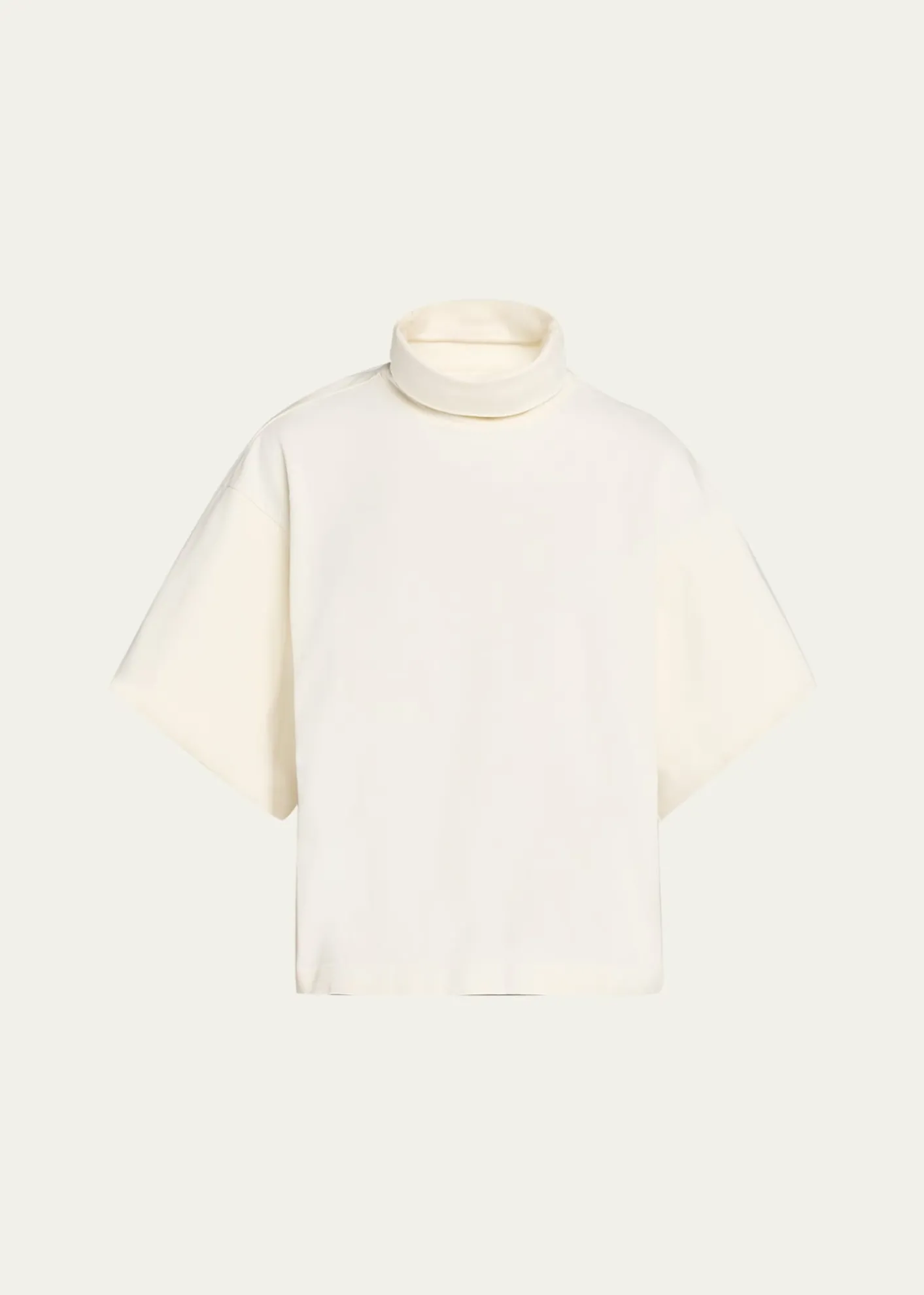 RUADHOrbital Mock-Neck Short-Sleeve T-Shirt