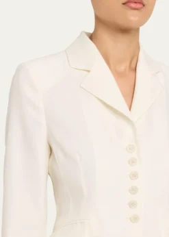 RUADHThe Blair Slim Wool-Silk Jacket