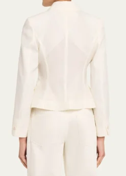RUADHThe Blair Slim Wool-Silk Jacket
