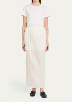 RUADHThe Daisy Long Column Skirt